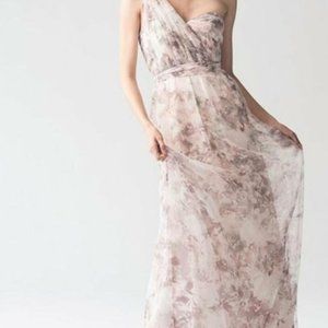 Jenny Yoo Nyla Convertible Dress - LAVENDER size 0